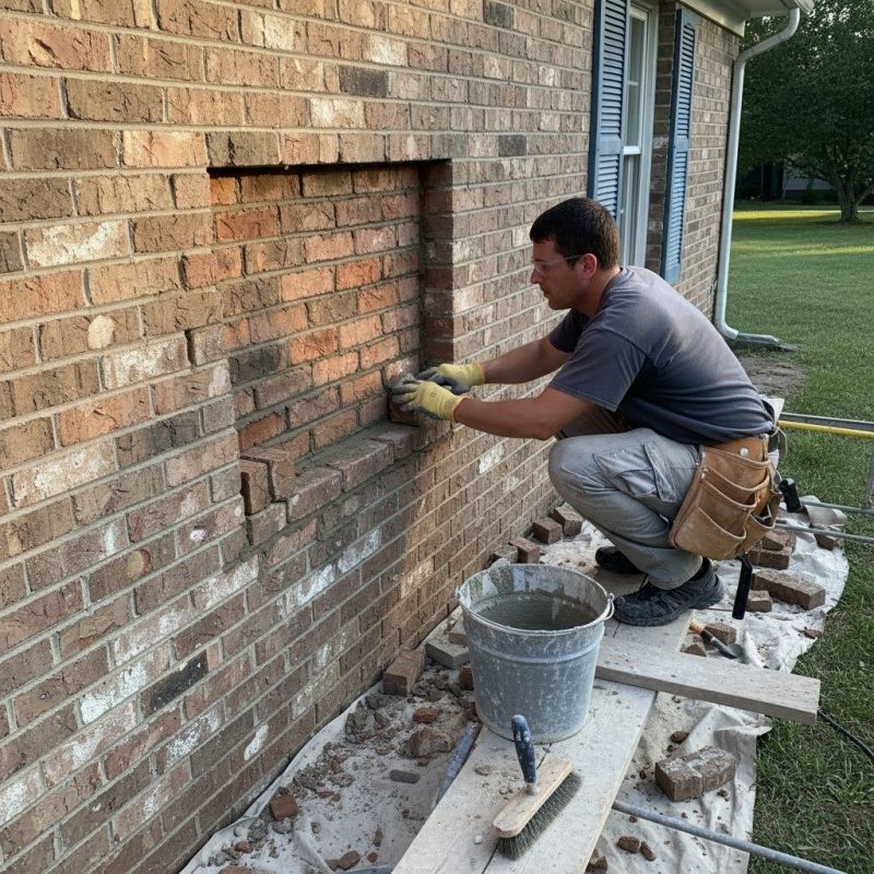 Brick Siding Repair